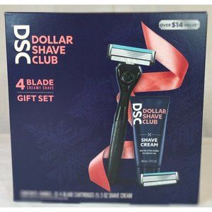 Dollar Shave Club 4 Blade Creamy Shave Gift Set
